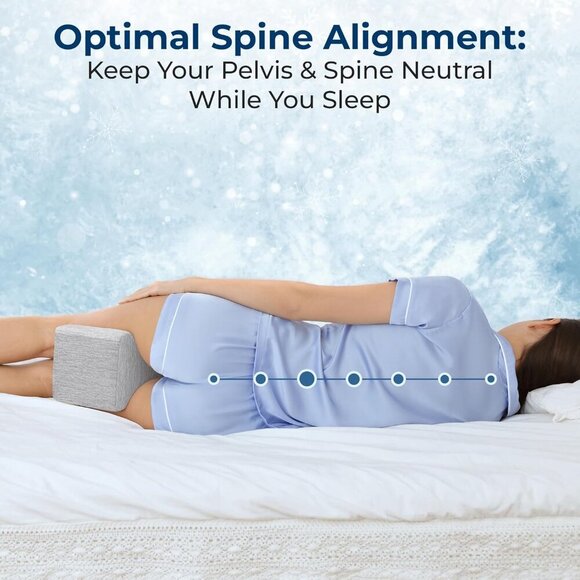 5 STARS UNITED Knee Pillow for Side Sleepers - Picture 7 of 7